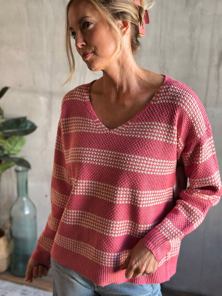 The Tenley Stripe Sweater