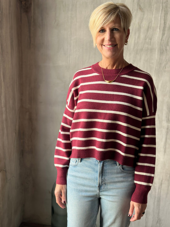 Spencer Stripe Sweater