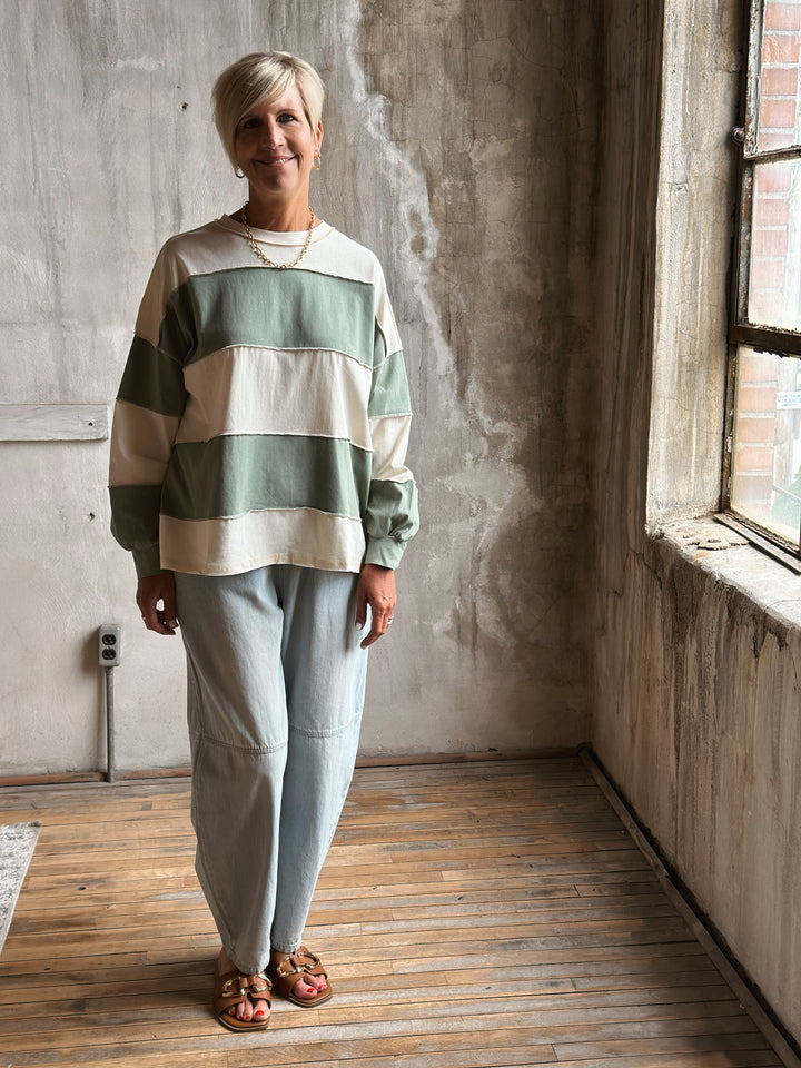 Apryl Striped Top