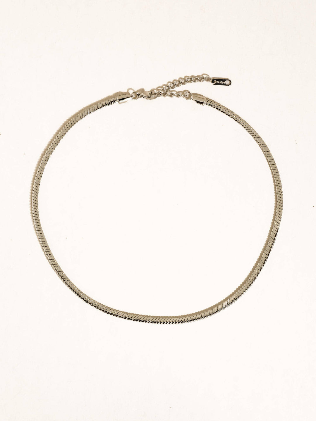 Papillon 18K Gold Non-Tarnish Classic Snake Chain Necklace