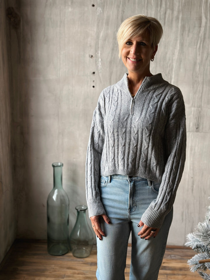 Lucas Cable Knit Sweater