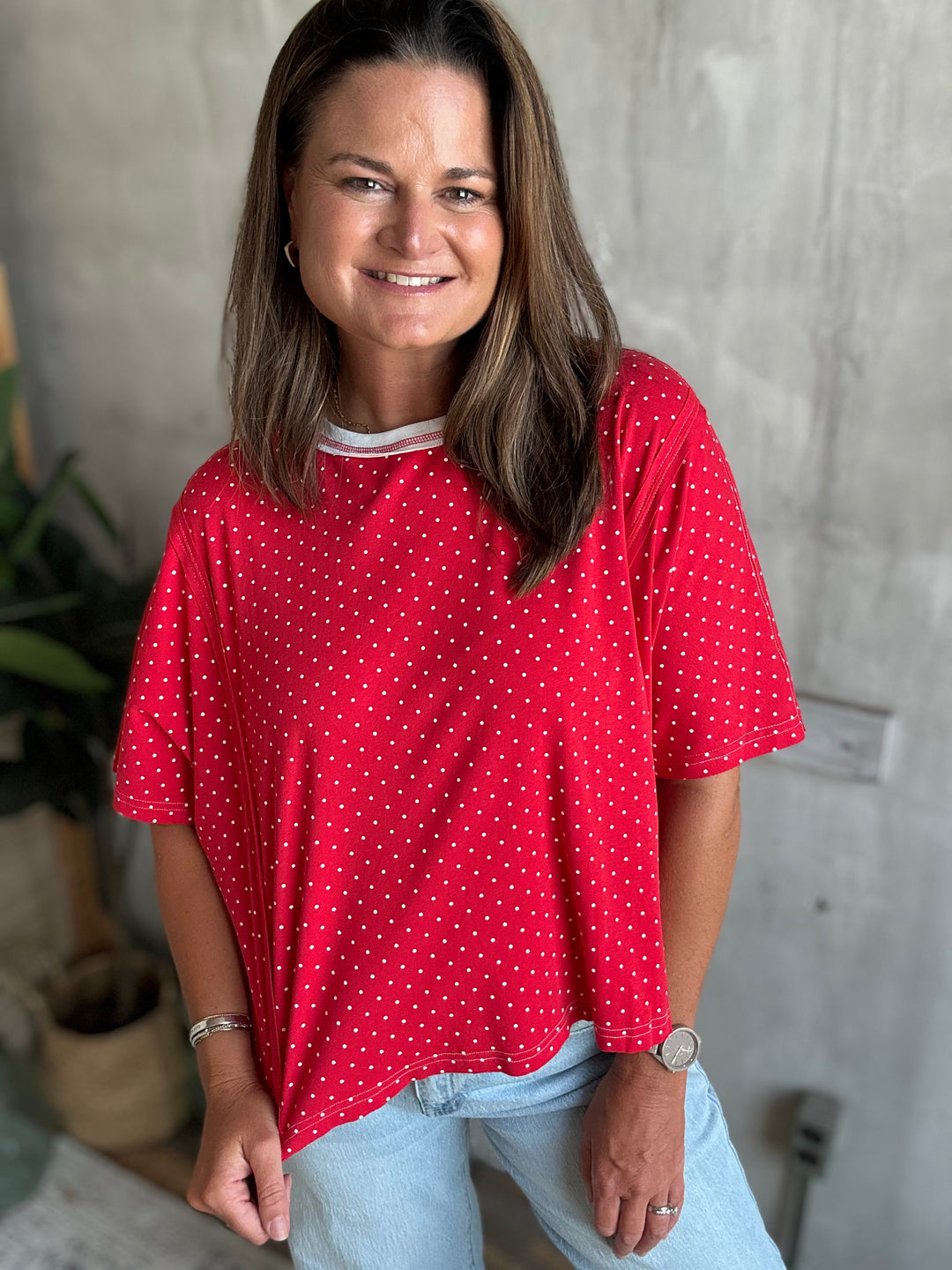 The Haven Polka Dot Top