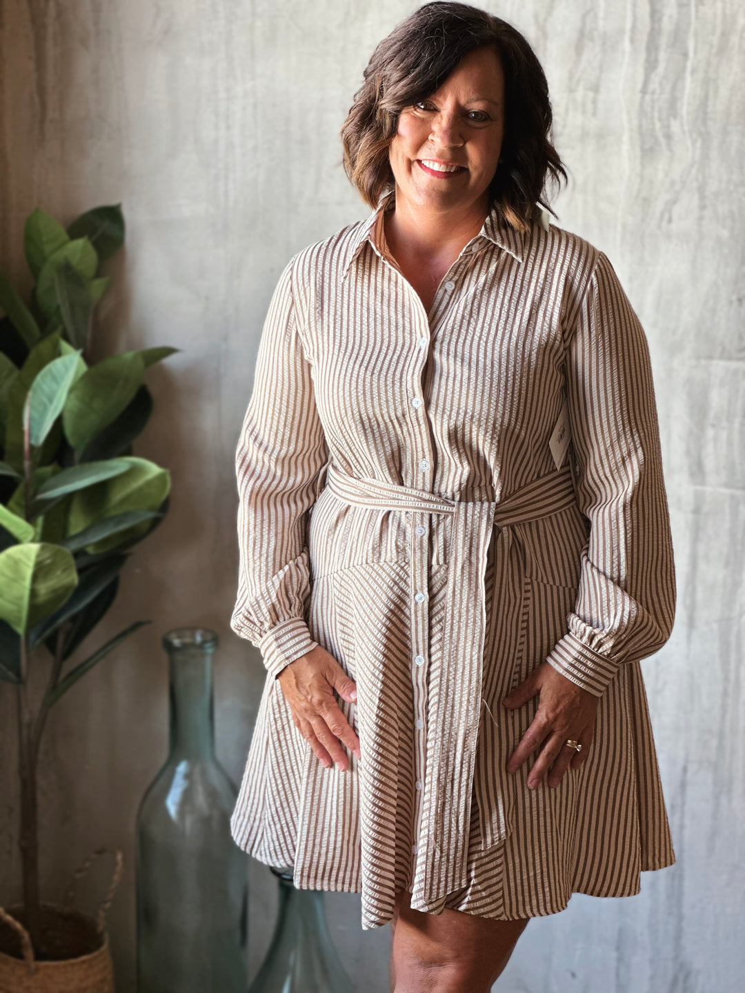 Kip Stripe Dress