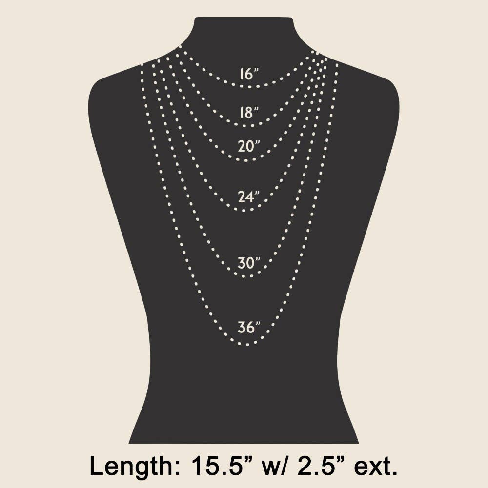 Assorted Stone Beaded Necklace