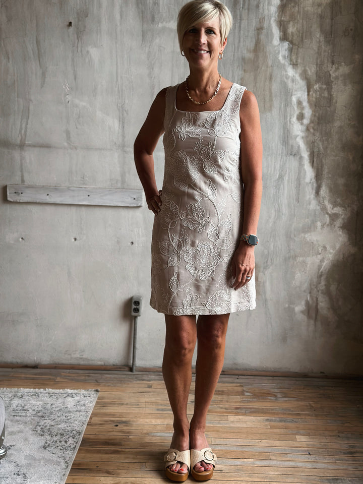 The Jessica Embroidered Dress