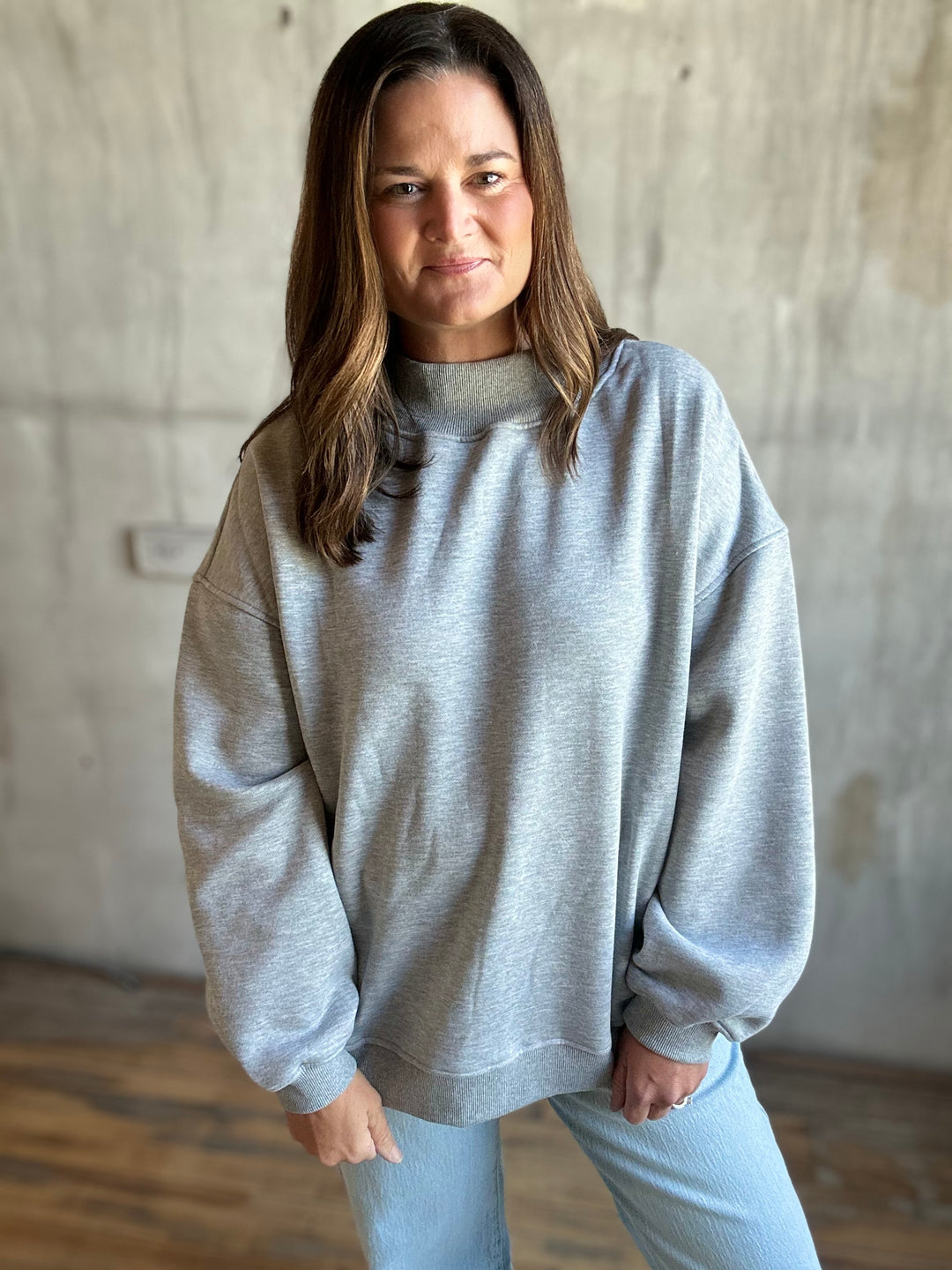 The Zoya Mockneck Top
