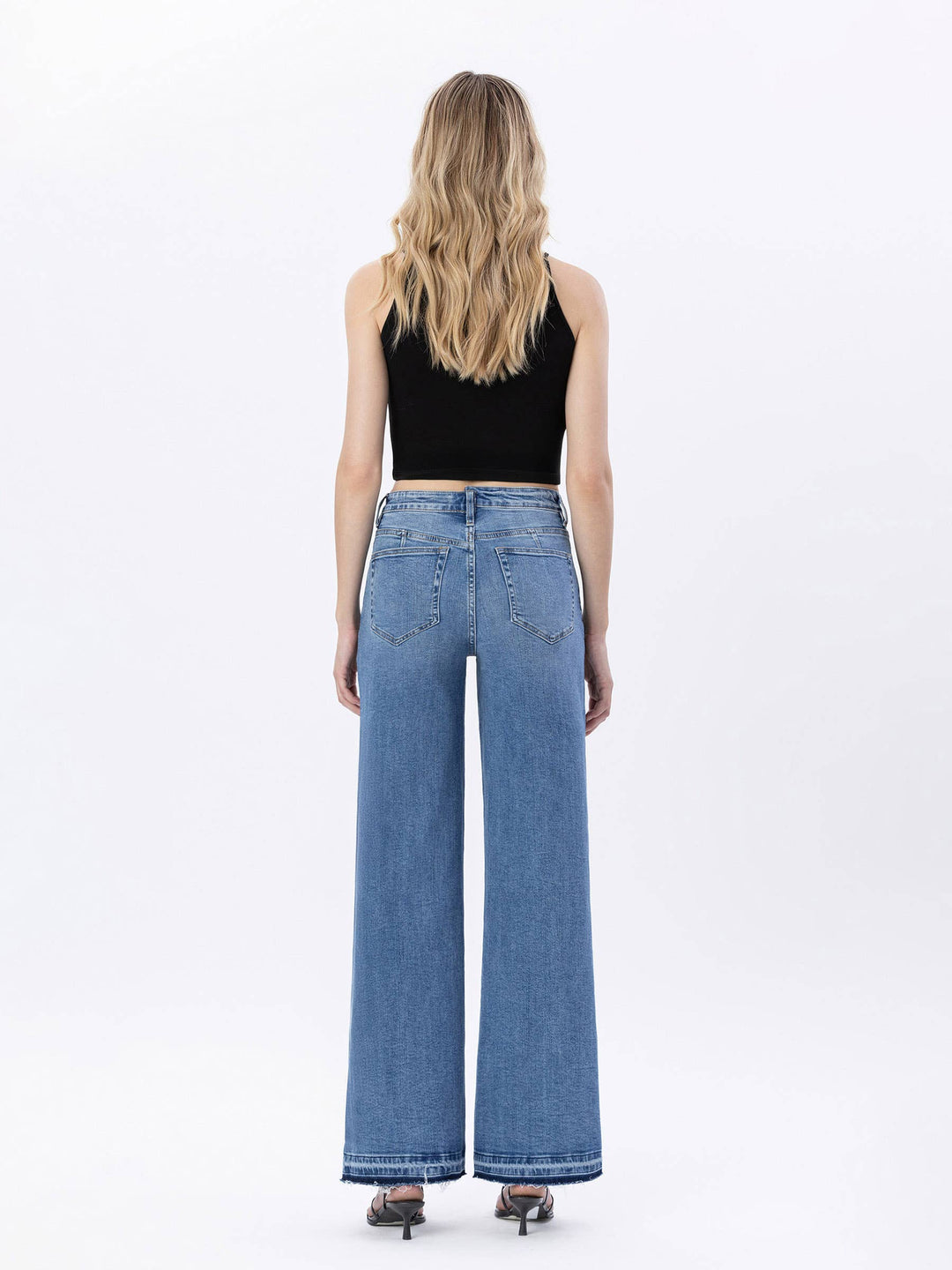 Jamie HR Wide Leg Jeans