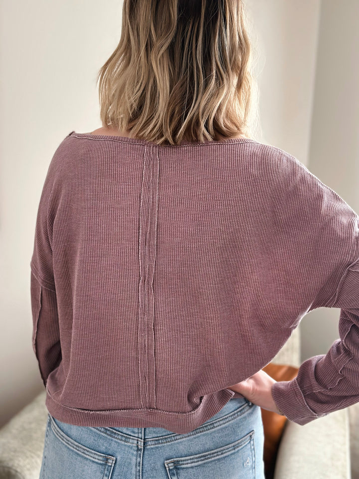 The Easy Fix Boatneck Pullover