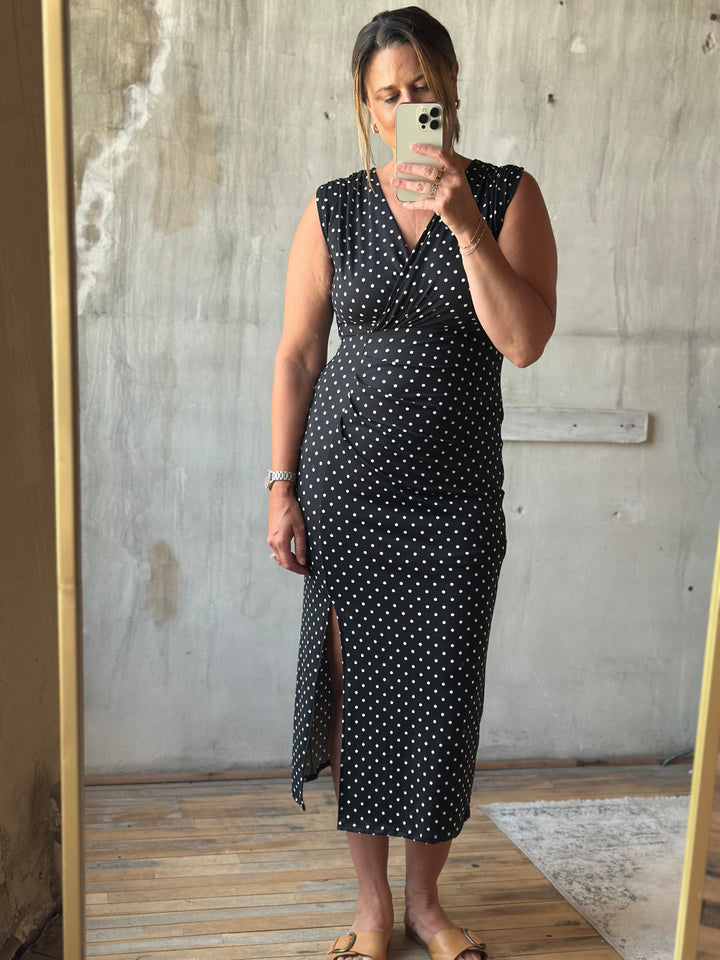 The Maria Polka Dot Dress