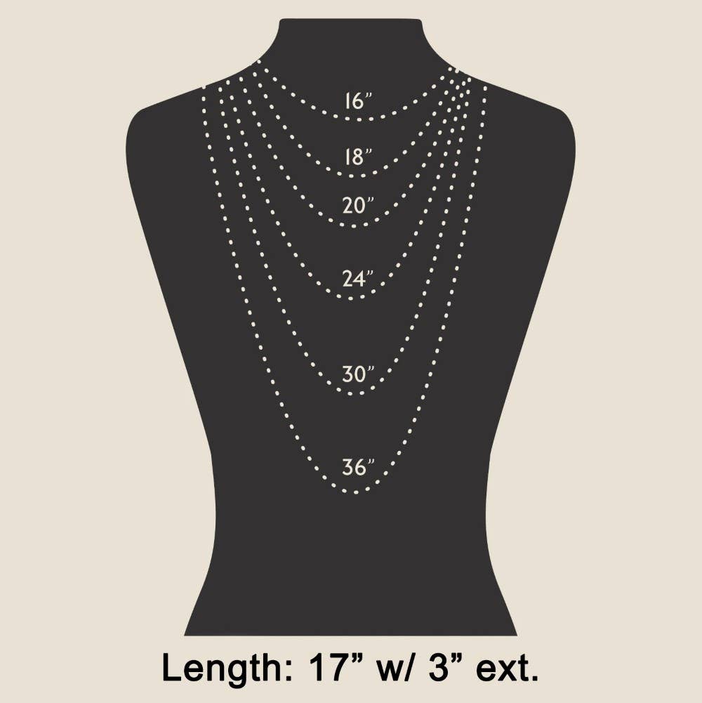 Pearl Heart Pendant Mixed Beaded Necklace