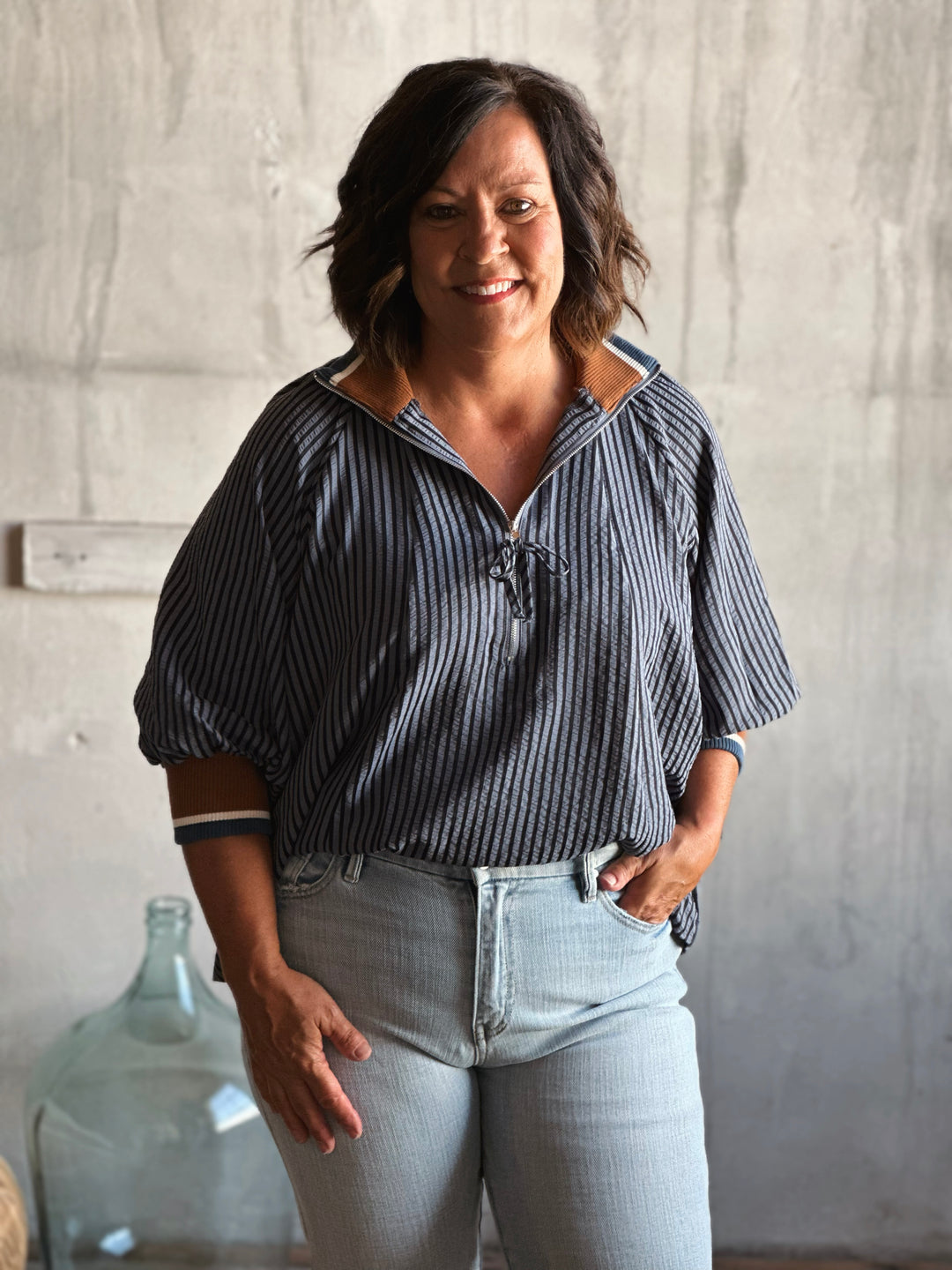 Mattison Stripe Top