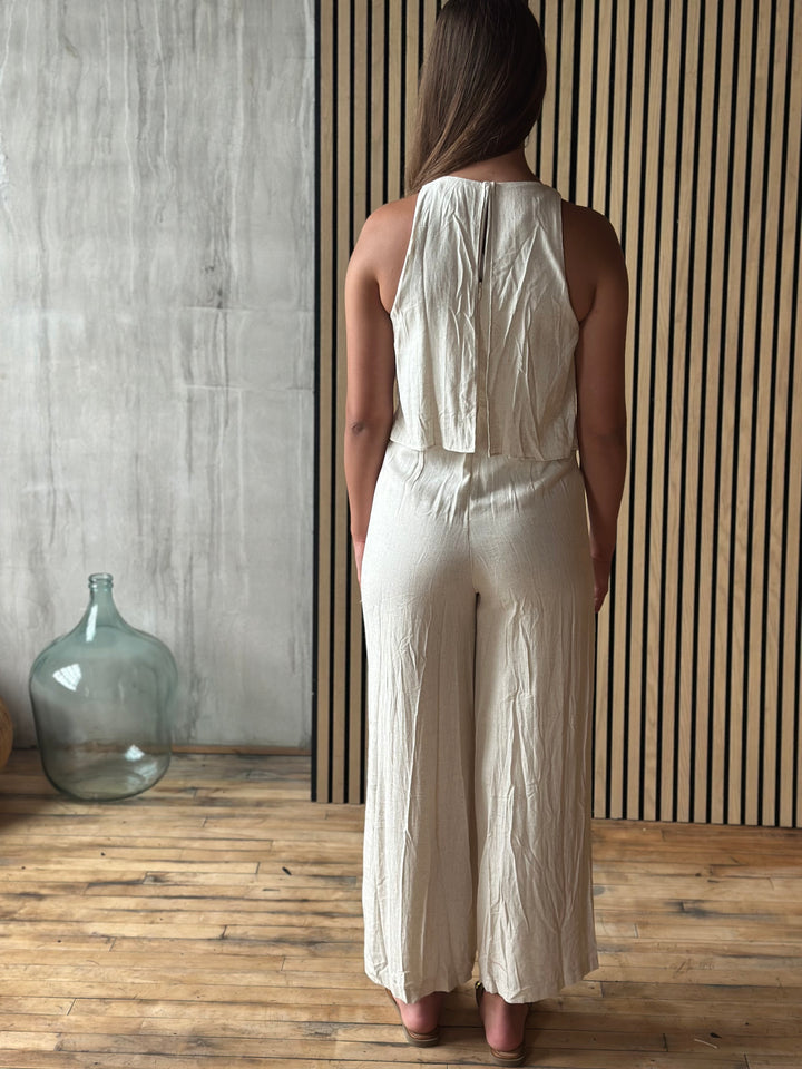The Paloma Linen Jumpsuit
