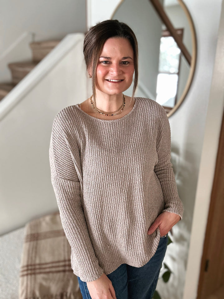 Keeping it Classy Side Slit Sweater