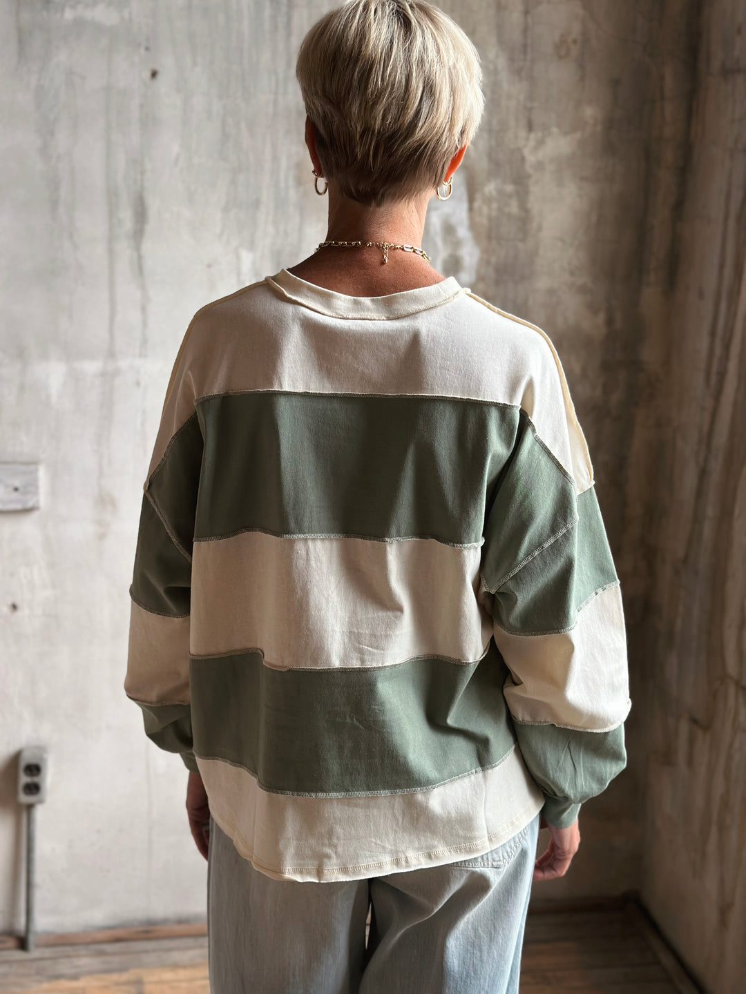 Apryl Striped Top