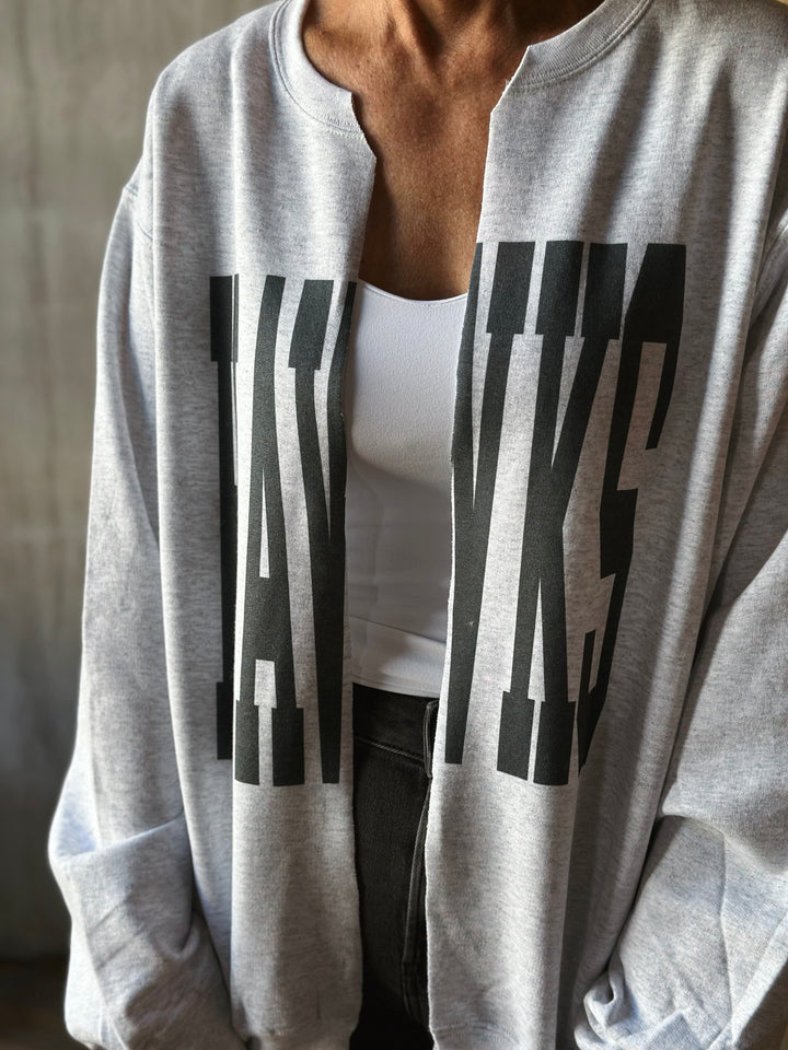 HAWKS Split Sweatshirt
