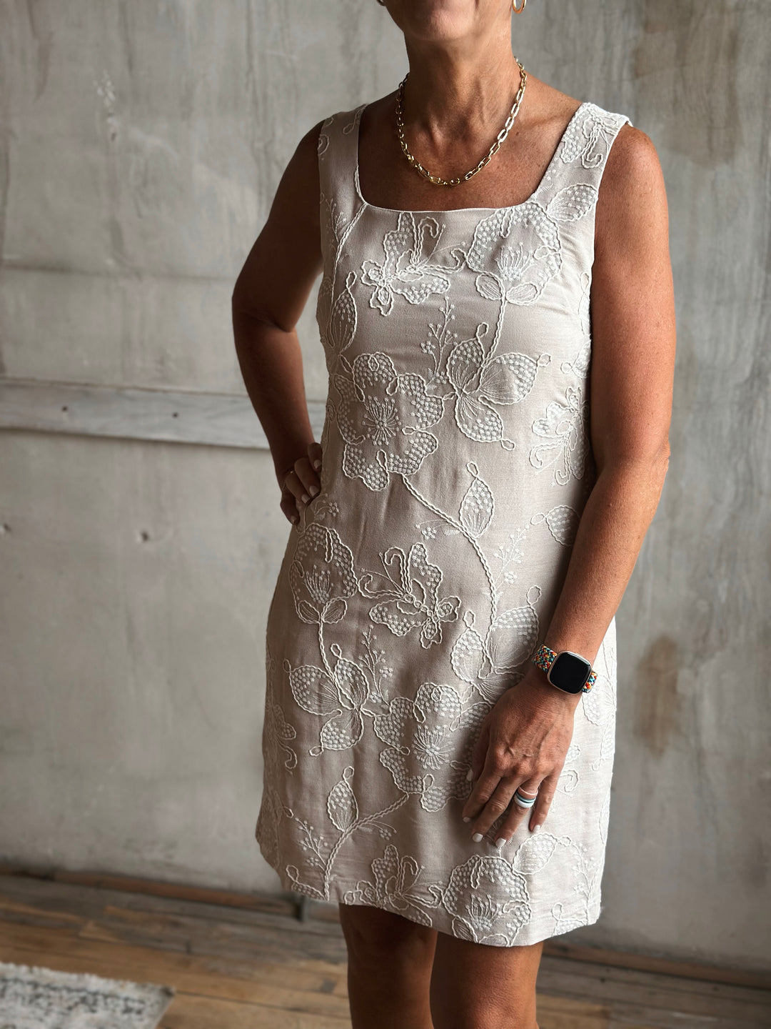 The Jessica Embroidered Dress