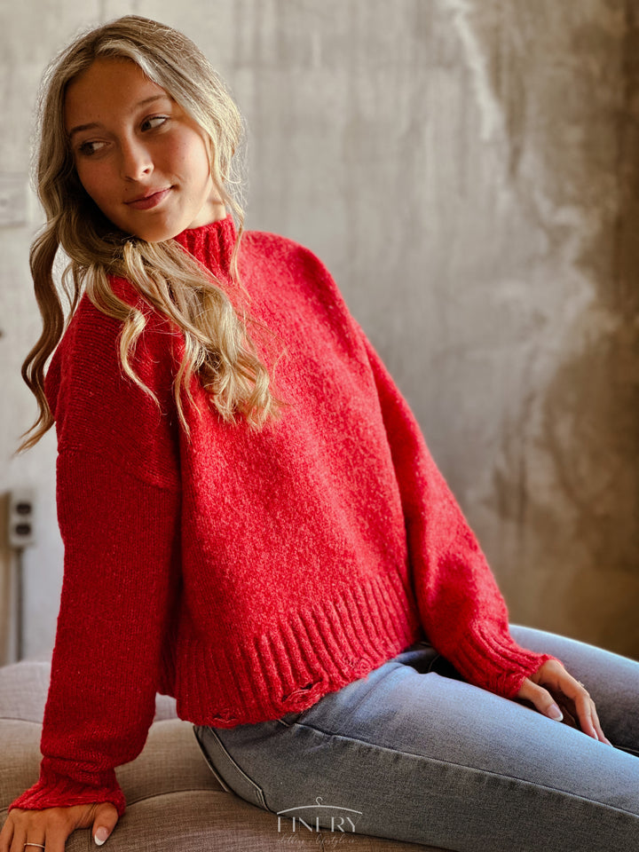 Here for It Sweater