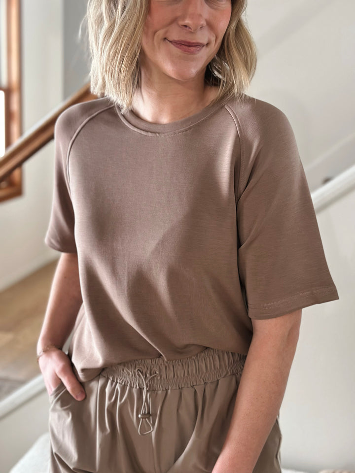 The Go-To Raglan Tee