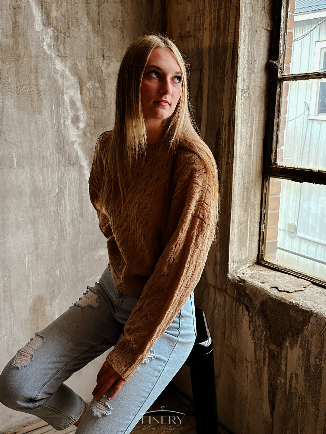 Sloan Crew Neck Sweater