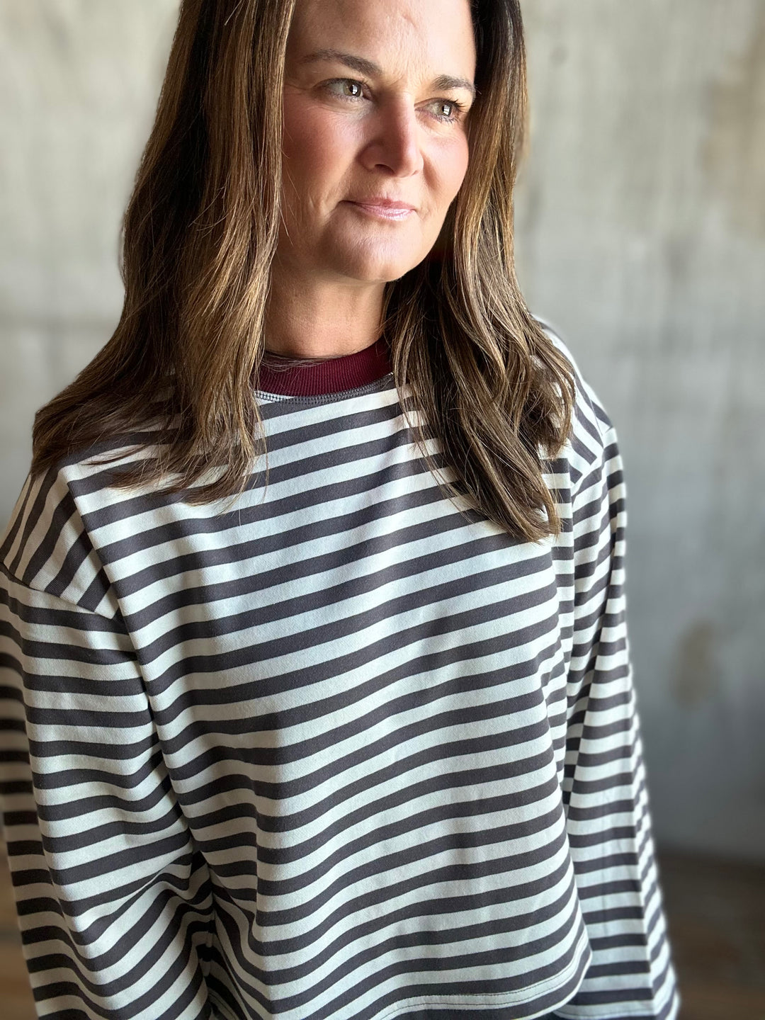 The Aspen Stripe Top