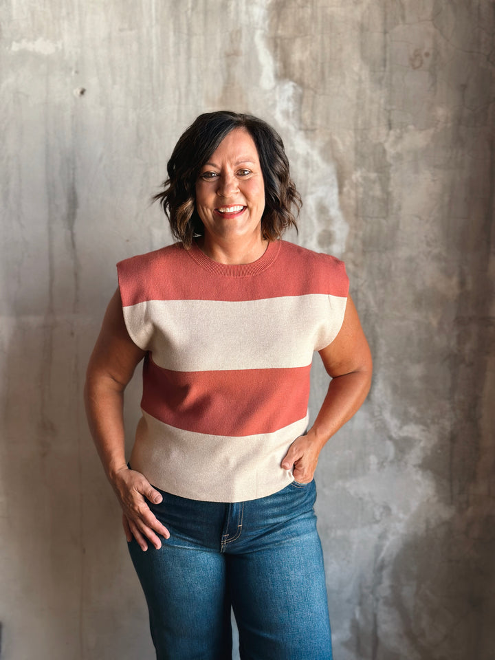 Longoria Striped Top