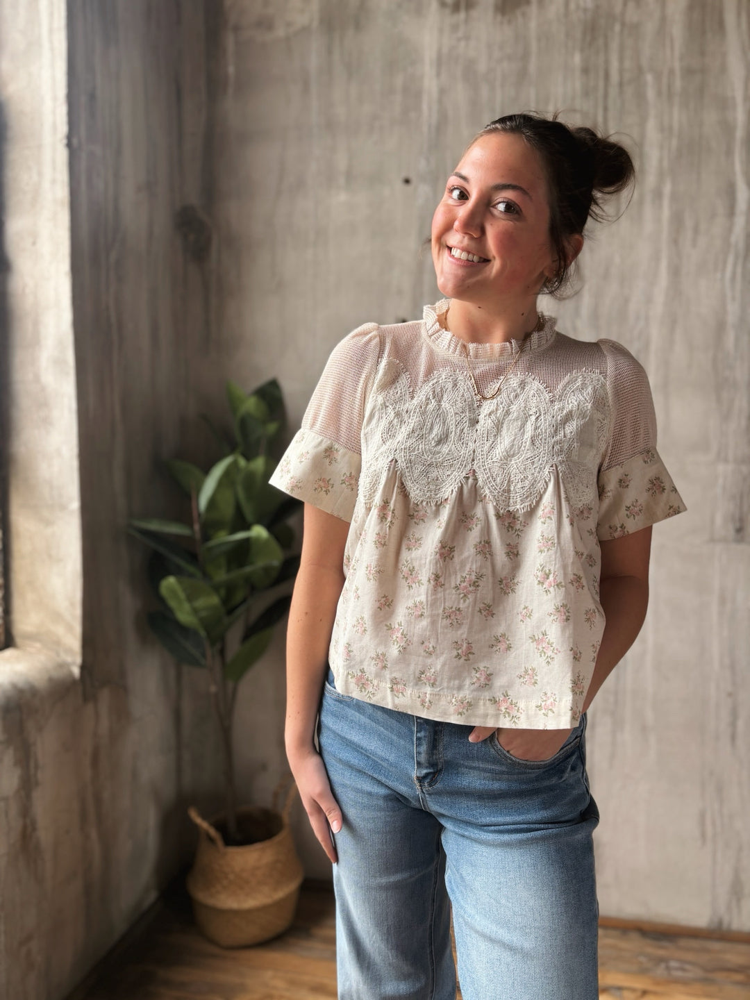 The Blush Bloom Blouse
