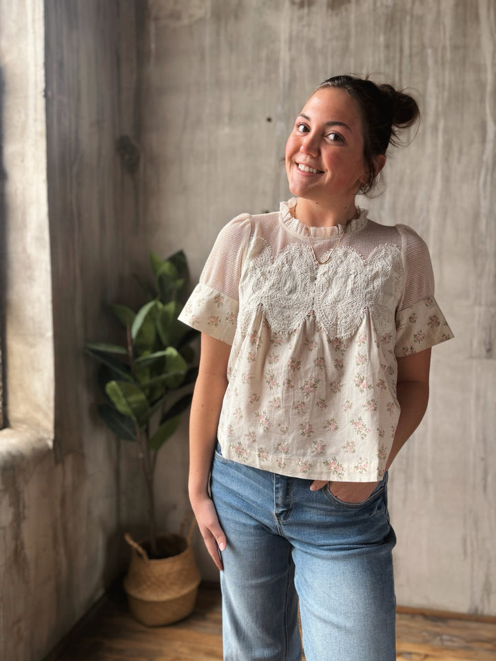 The Blush Bloom Blouse