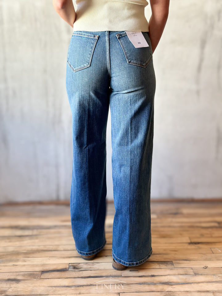 Stacey Wide Leg Jeans by Cello