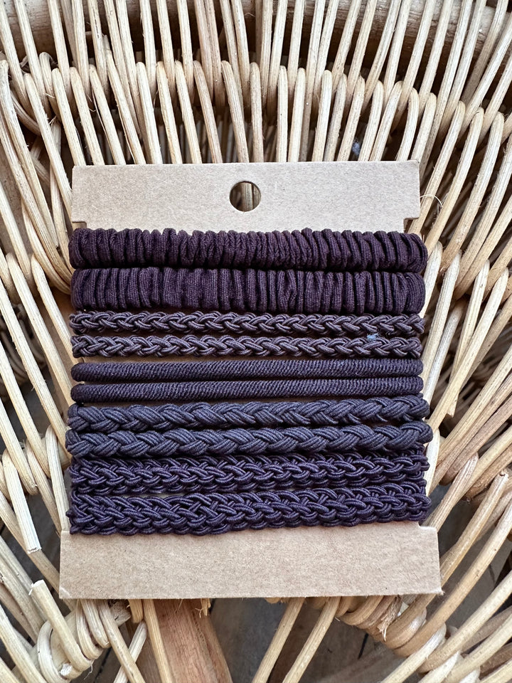 Woven Elastic Hair Ties