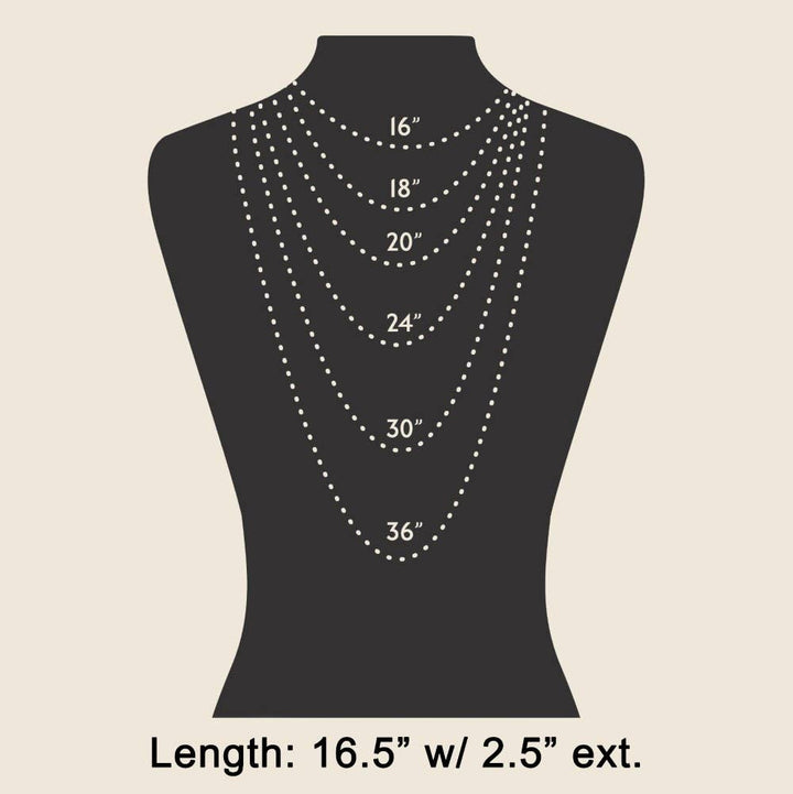 Mini Cross Pearl Pendant Necklace