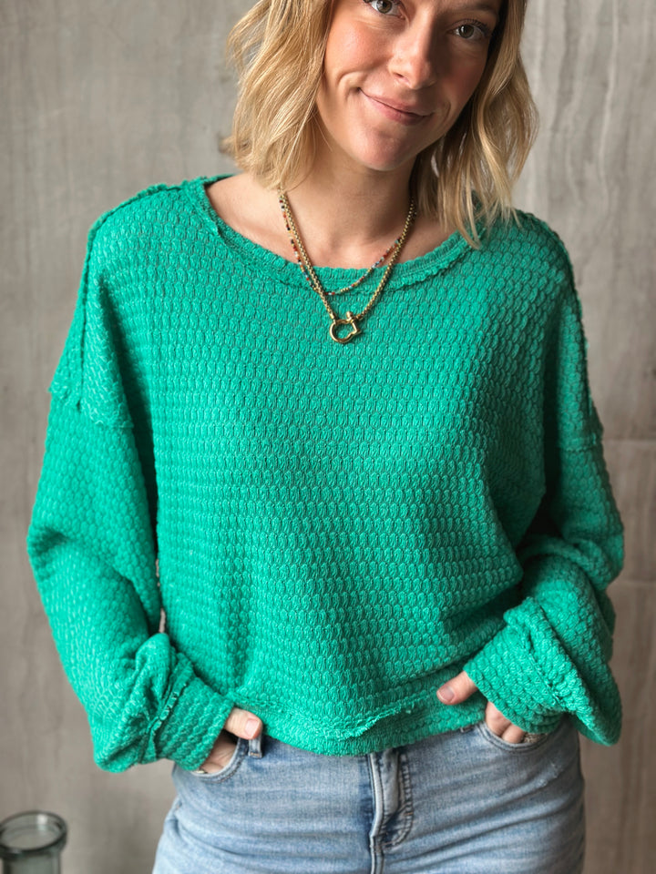 Jessa Knit Top