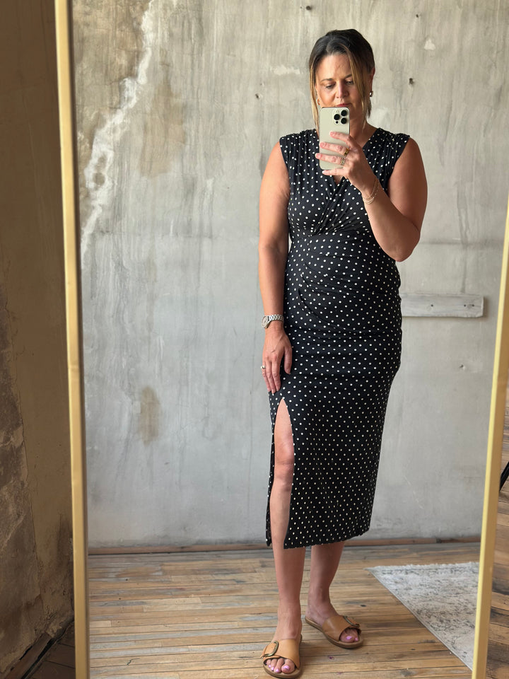 The Maria Polka Dot Dress