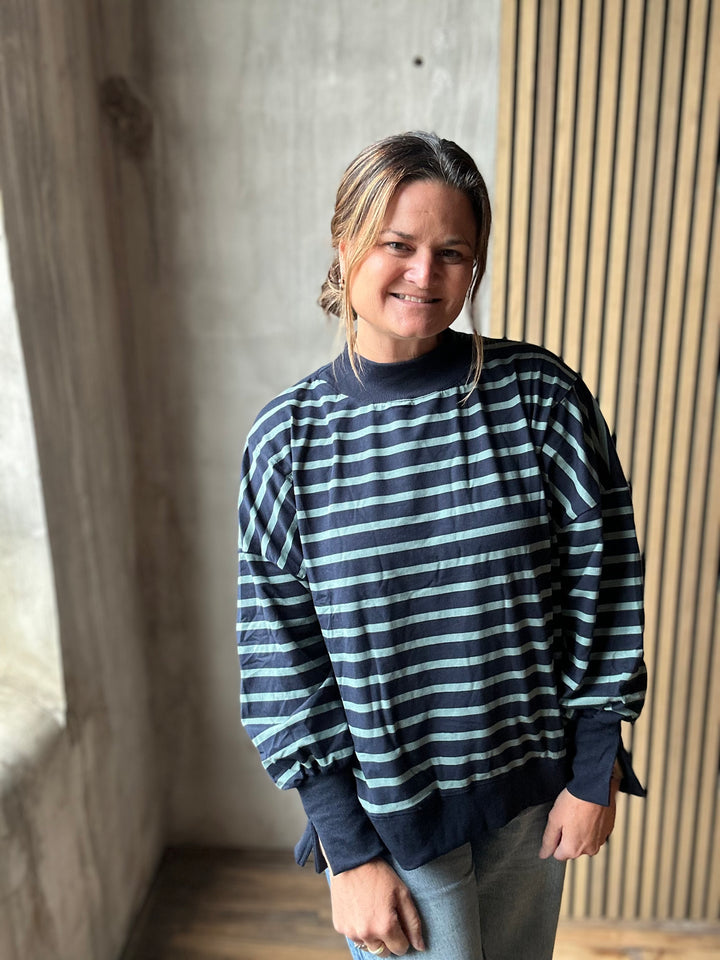 The Quill Mockneck Top