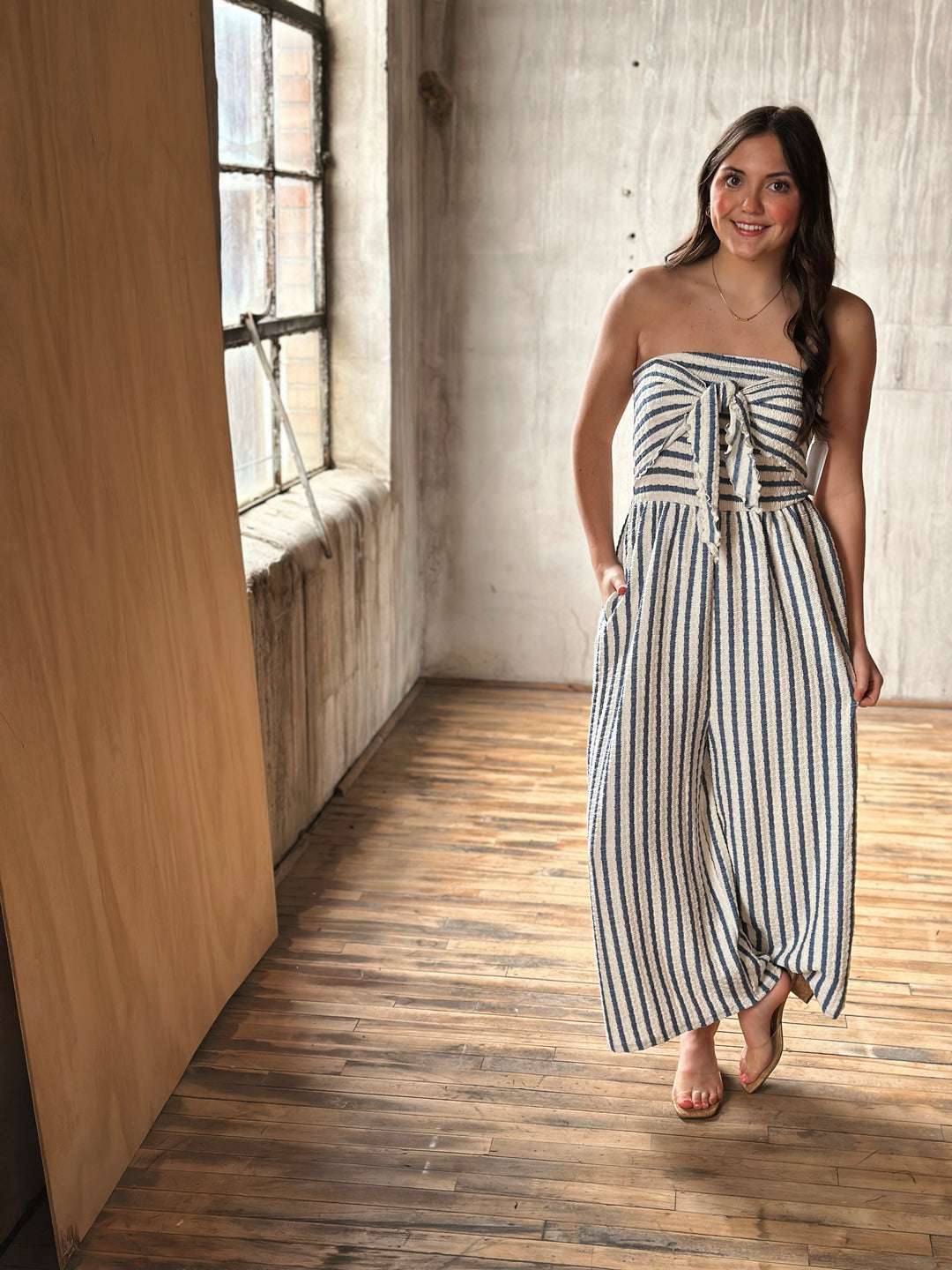 The Seaside Tie Jumpsuit