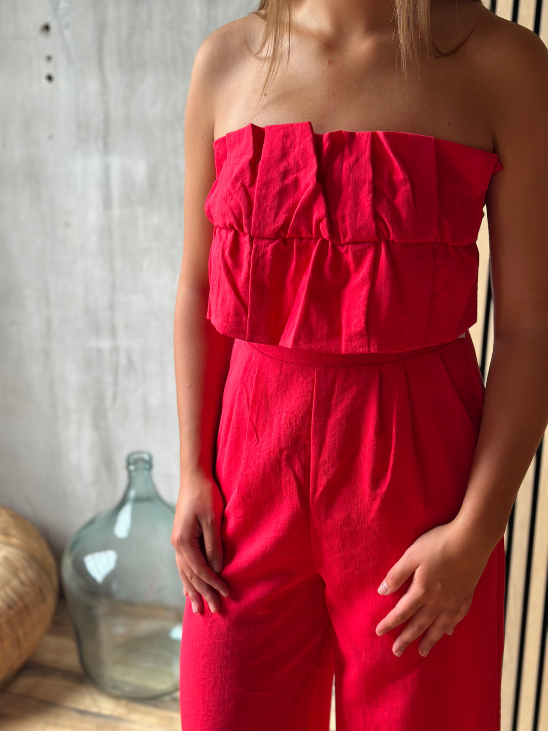 The Calista Ruffle Jumpsuit