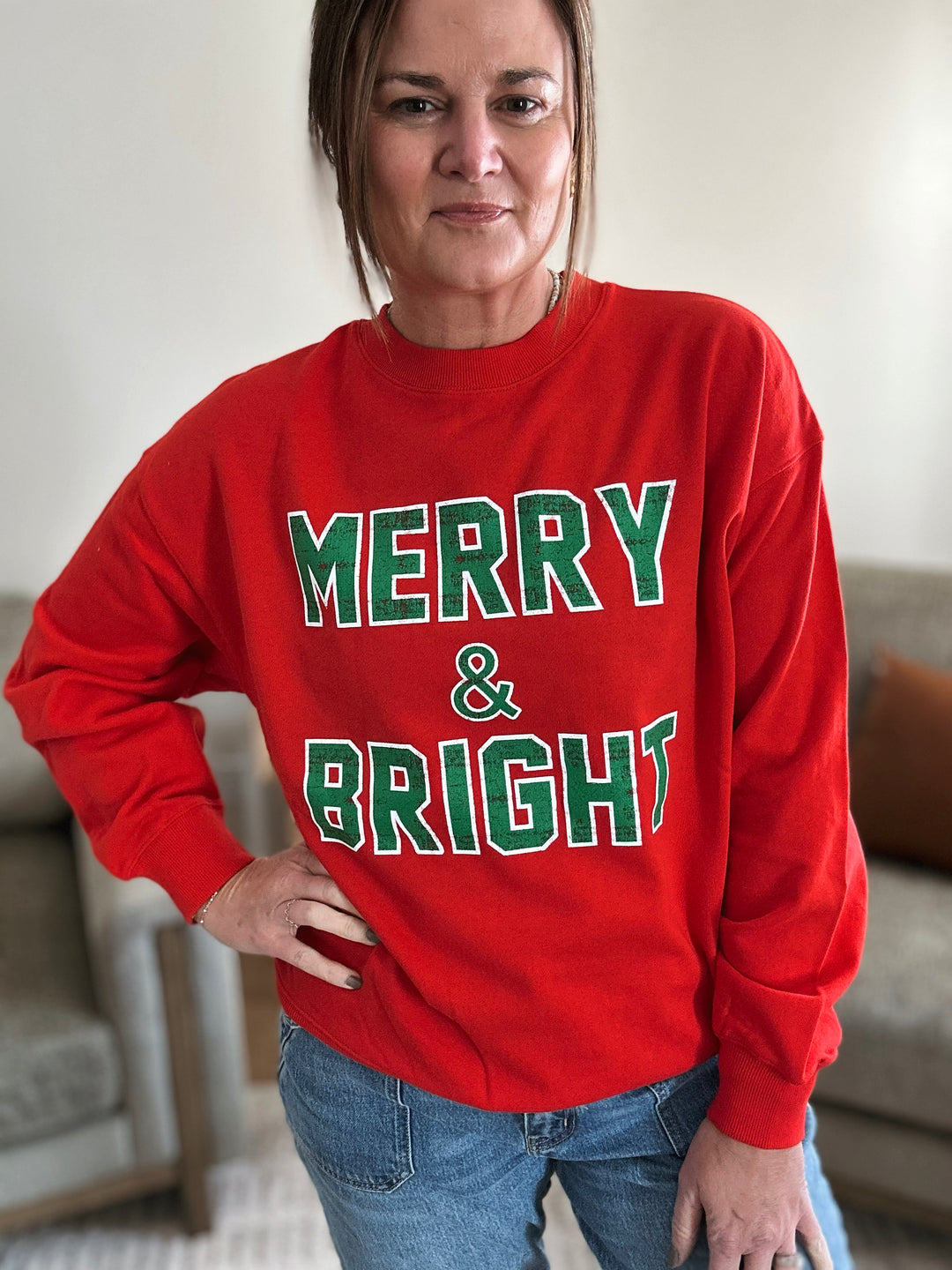 Merry & Bright Sweatshirt