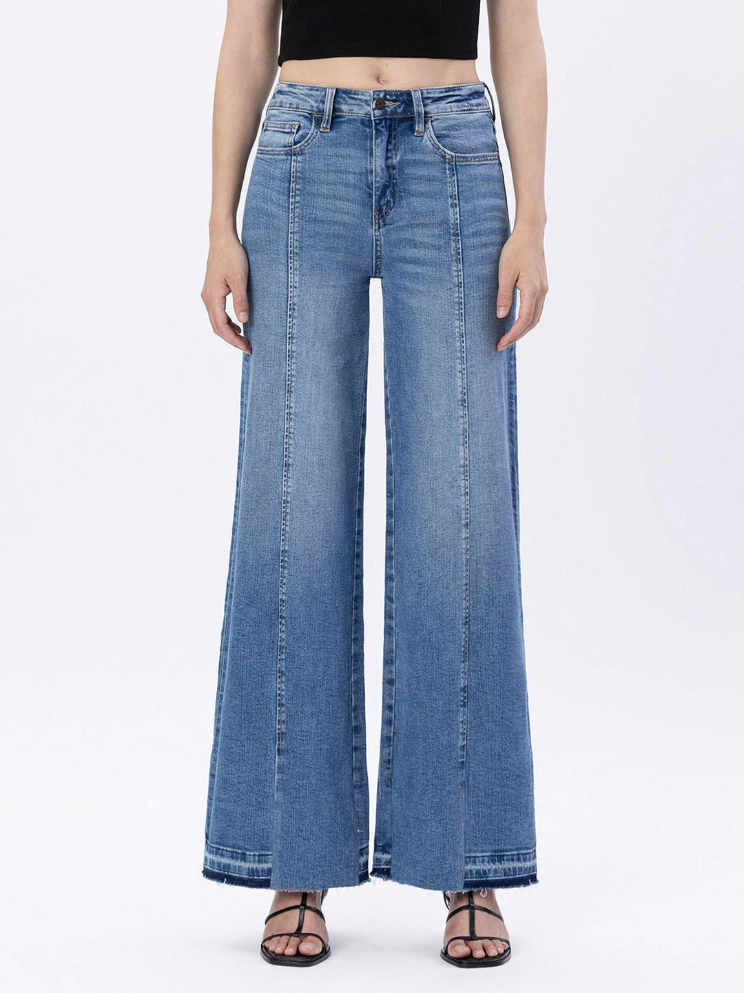 Jamie HR Wide Leg Jeans