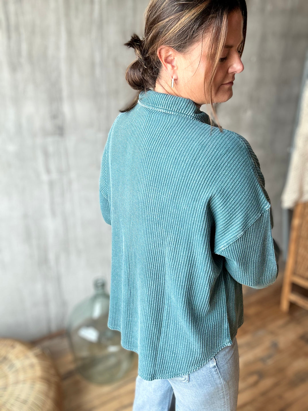 The Laura Waffle Shacket