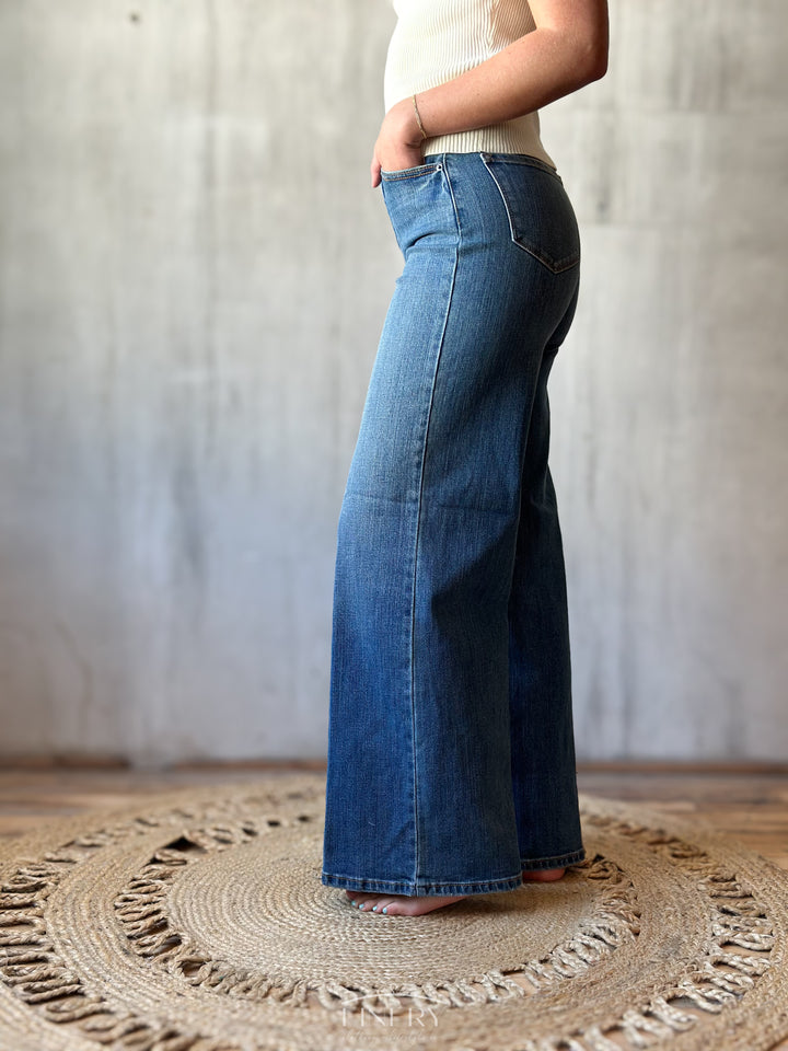 Stacey Wide Leg Jeans by Cello