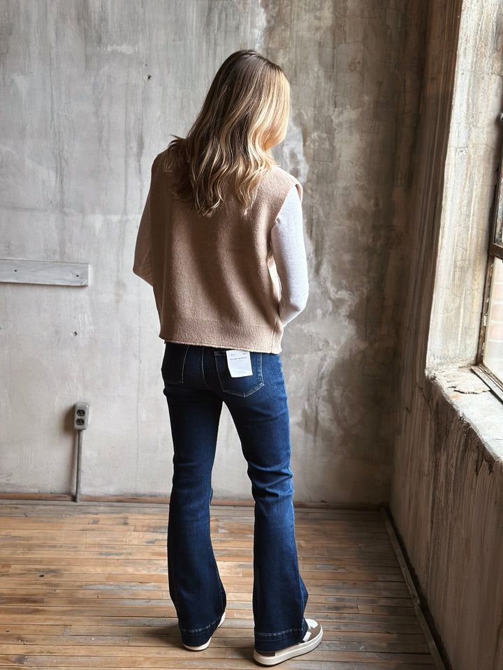 Mock Neck Sweater Vest