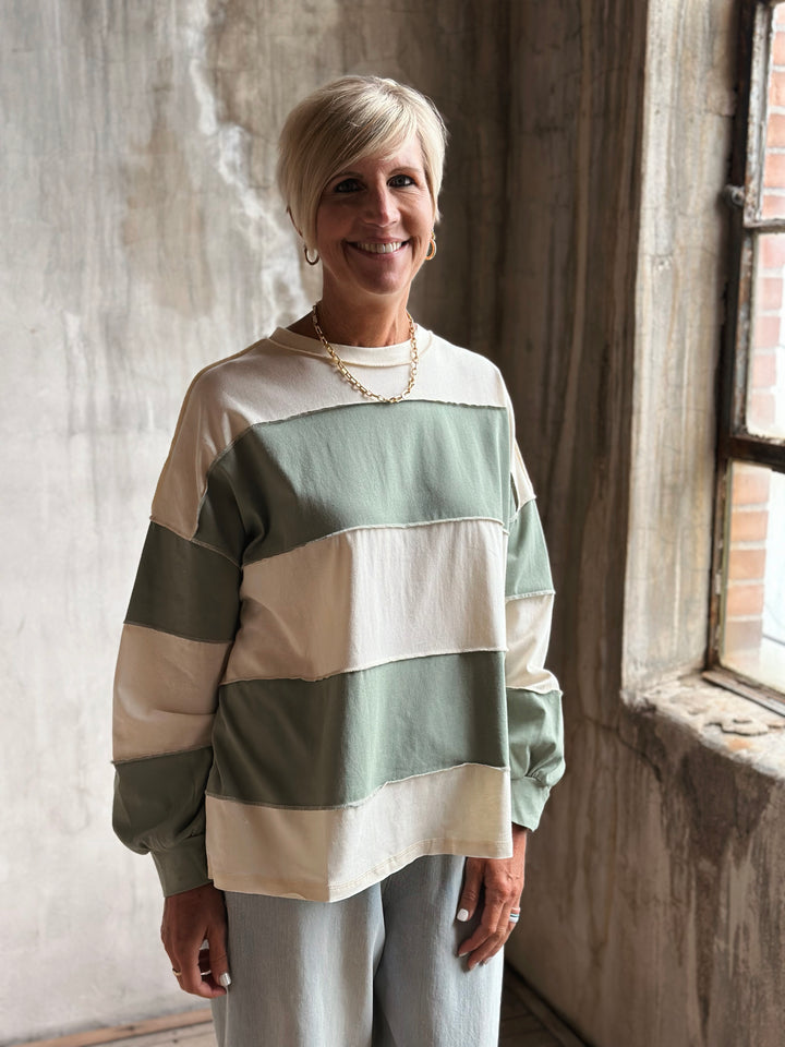 Apryl Striped Top