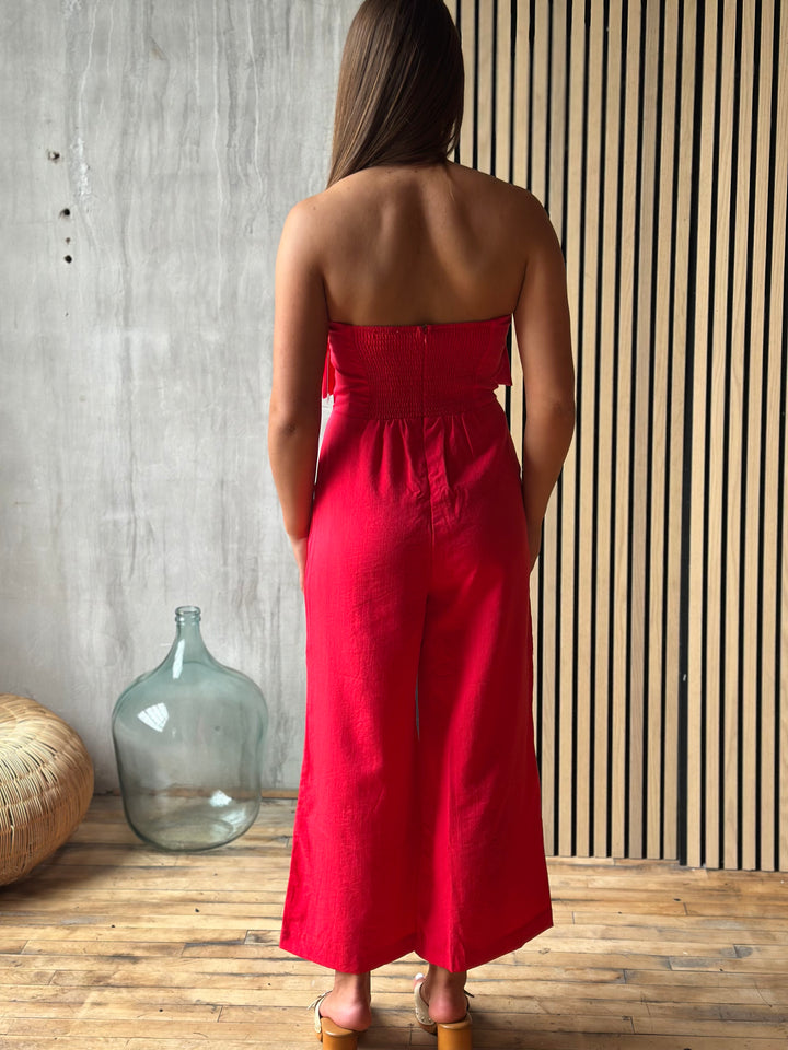 The Calista Ruffle Jumpsuit