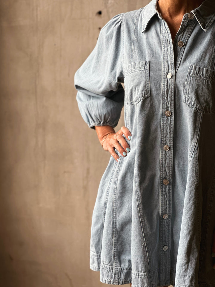 Carper Denim Dress