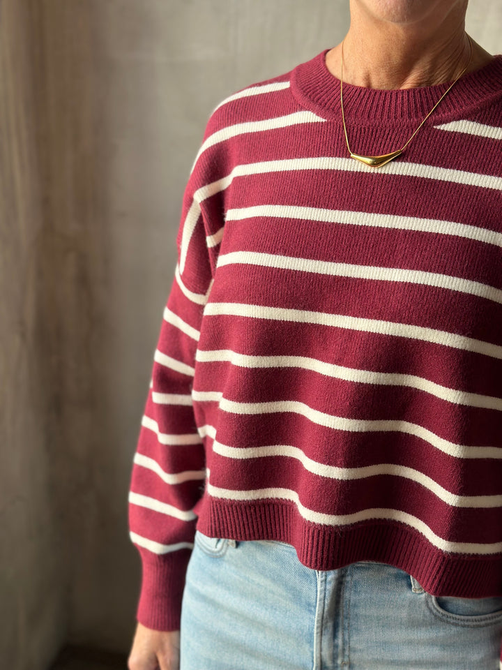 Spencer Stripe Sweater