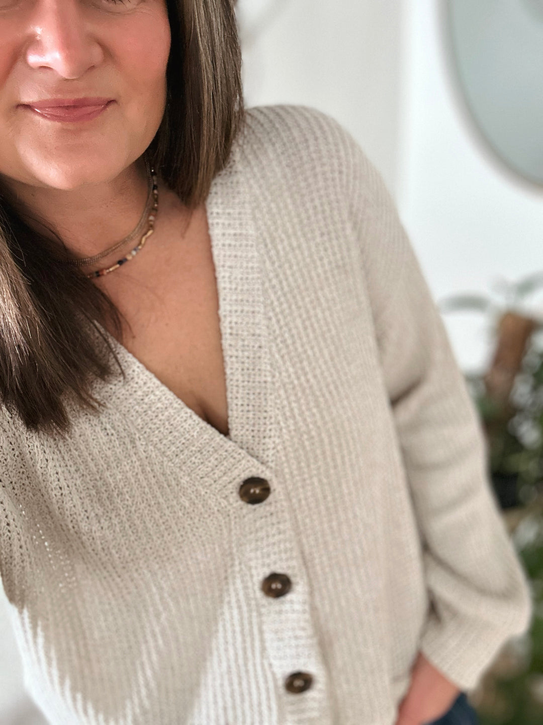 Soft Spoken Cropped Cardigan