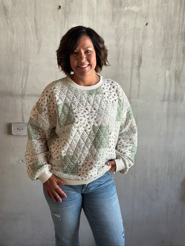The Nellie Patchwork Top