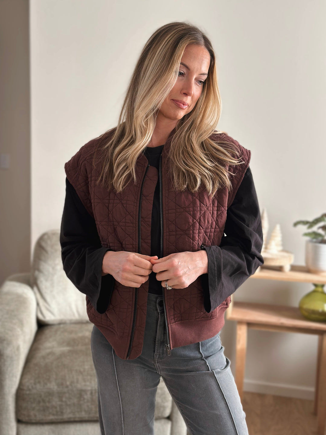 Josie Quilted Vest