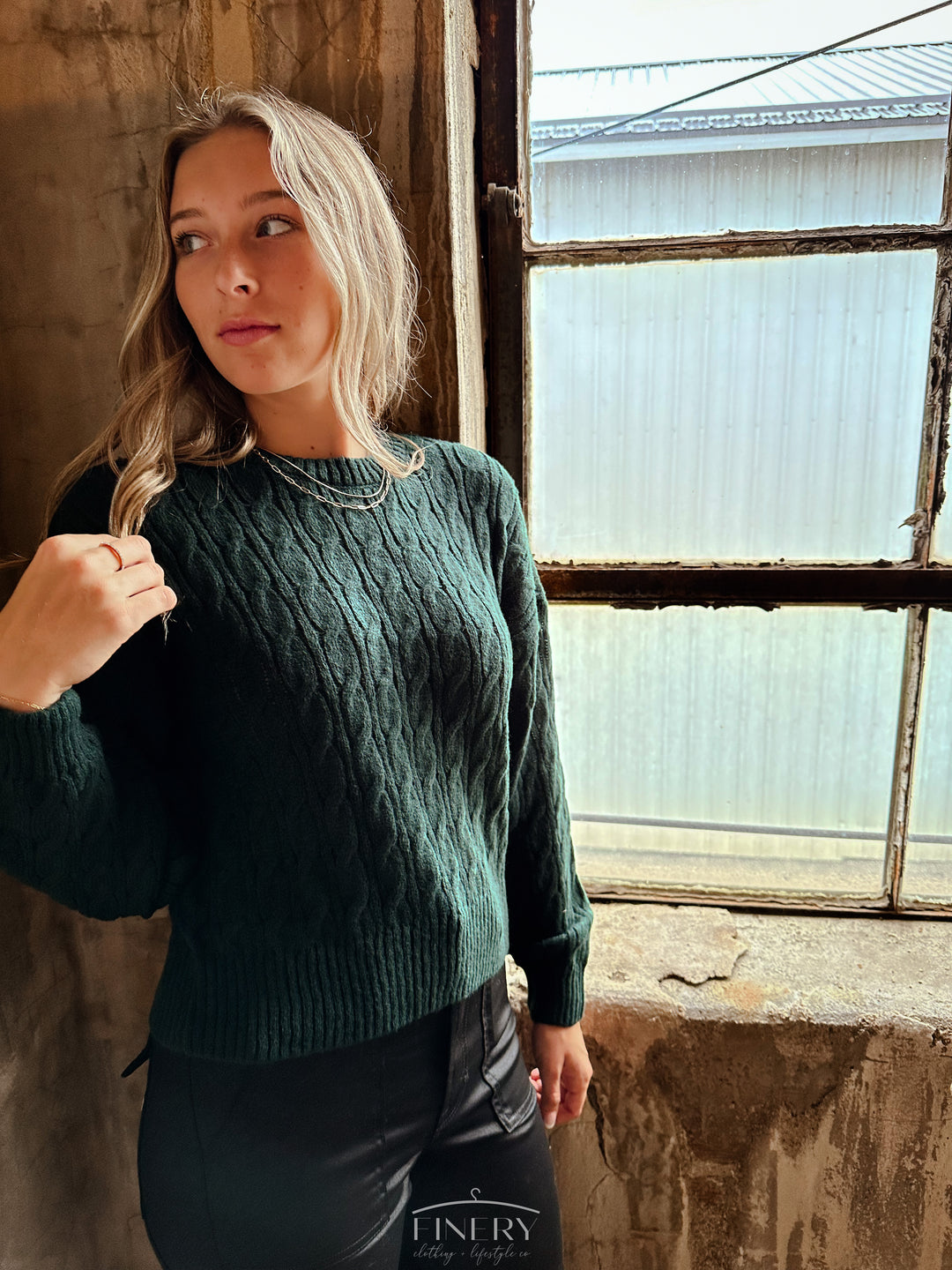 Sloan Crew Neck Sweater