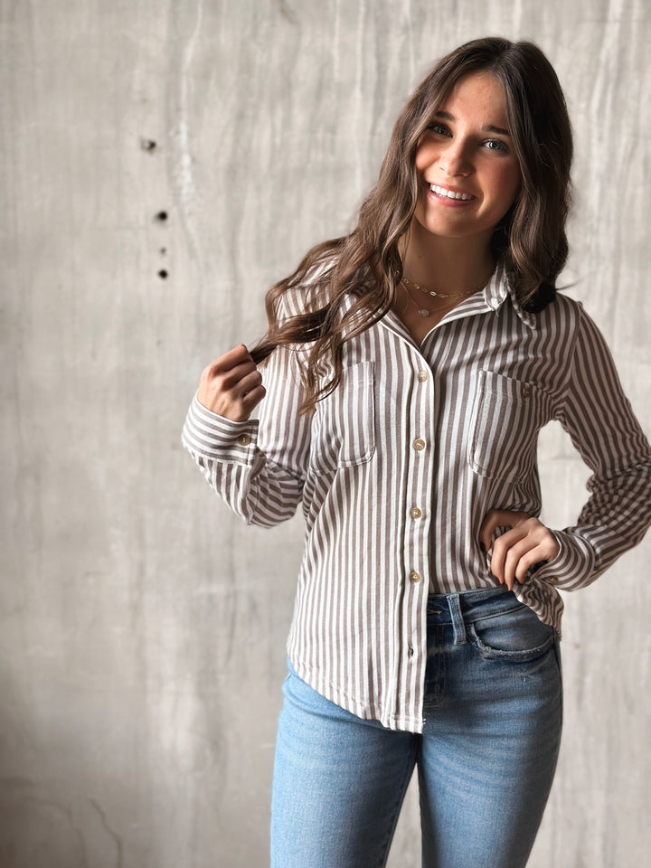 Danny Stripe Top