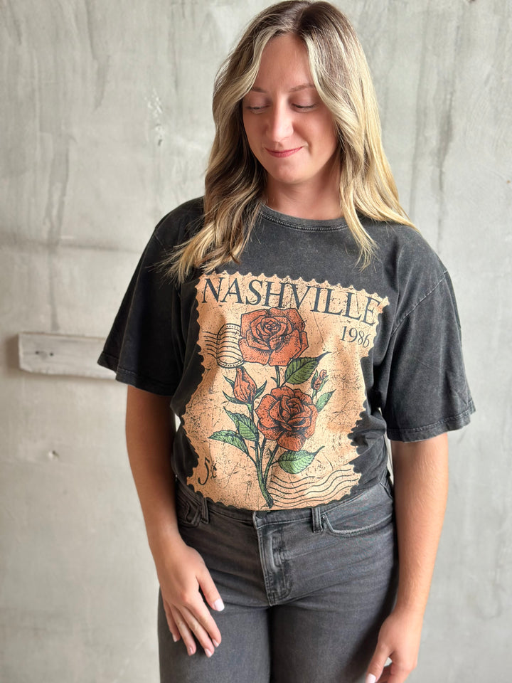 Nashville Postage Stamp Tee